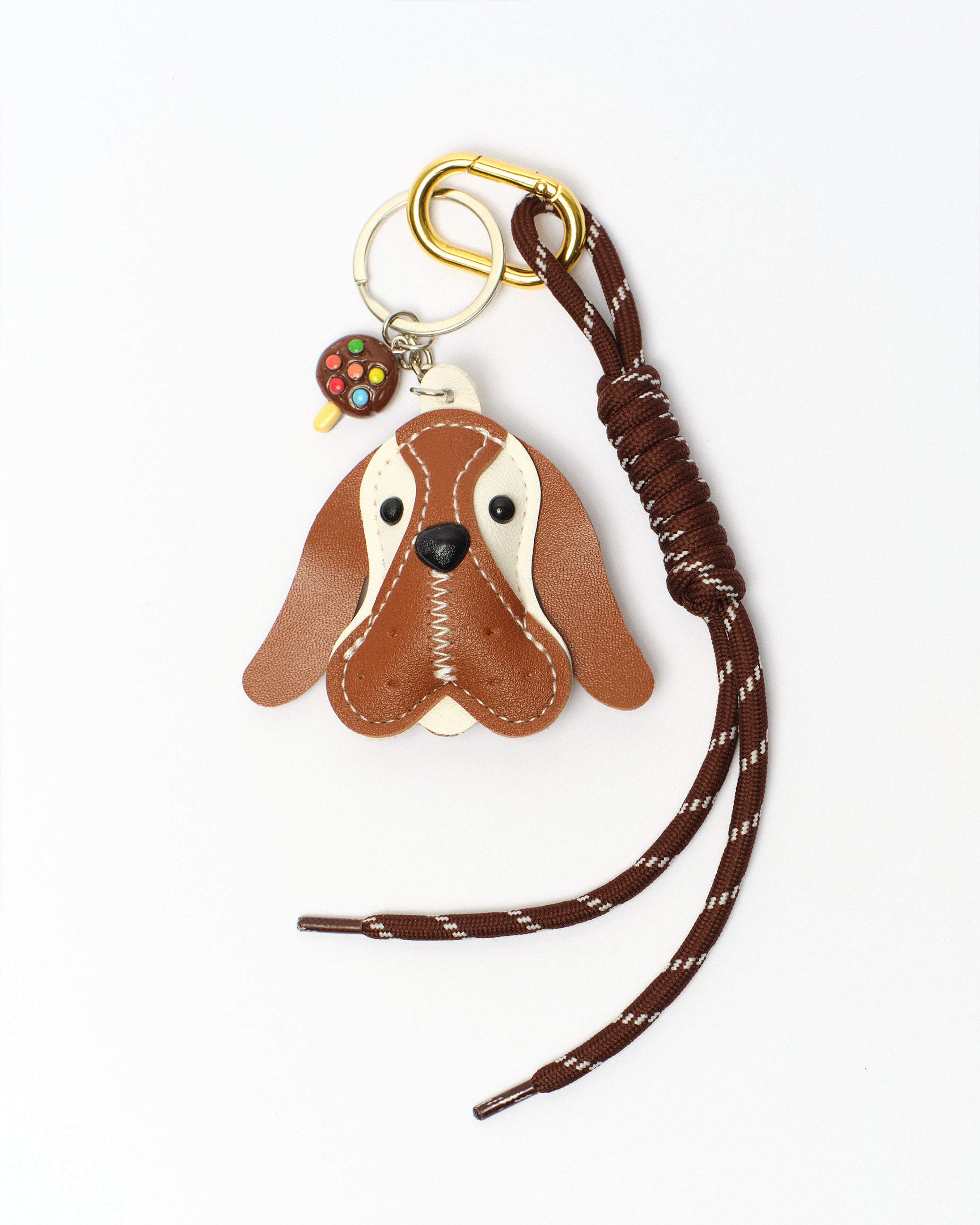 Angelika Dog Lace Keychain