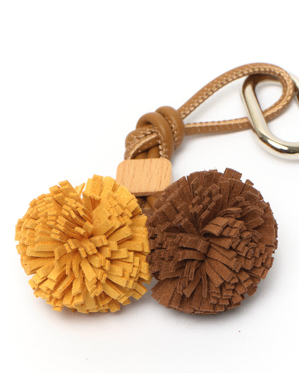 Gaia Pompom Keychain