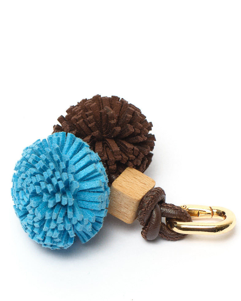 Gaia Pompom Keychain