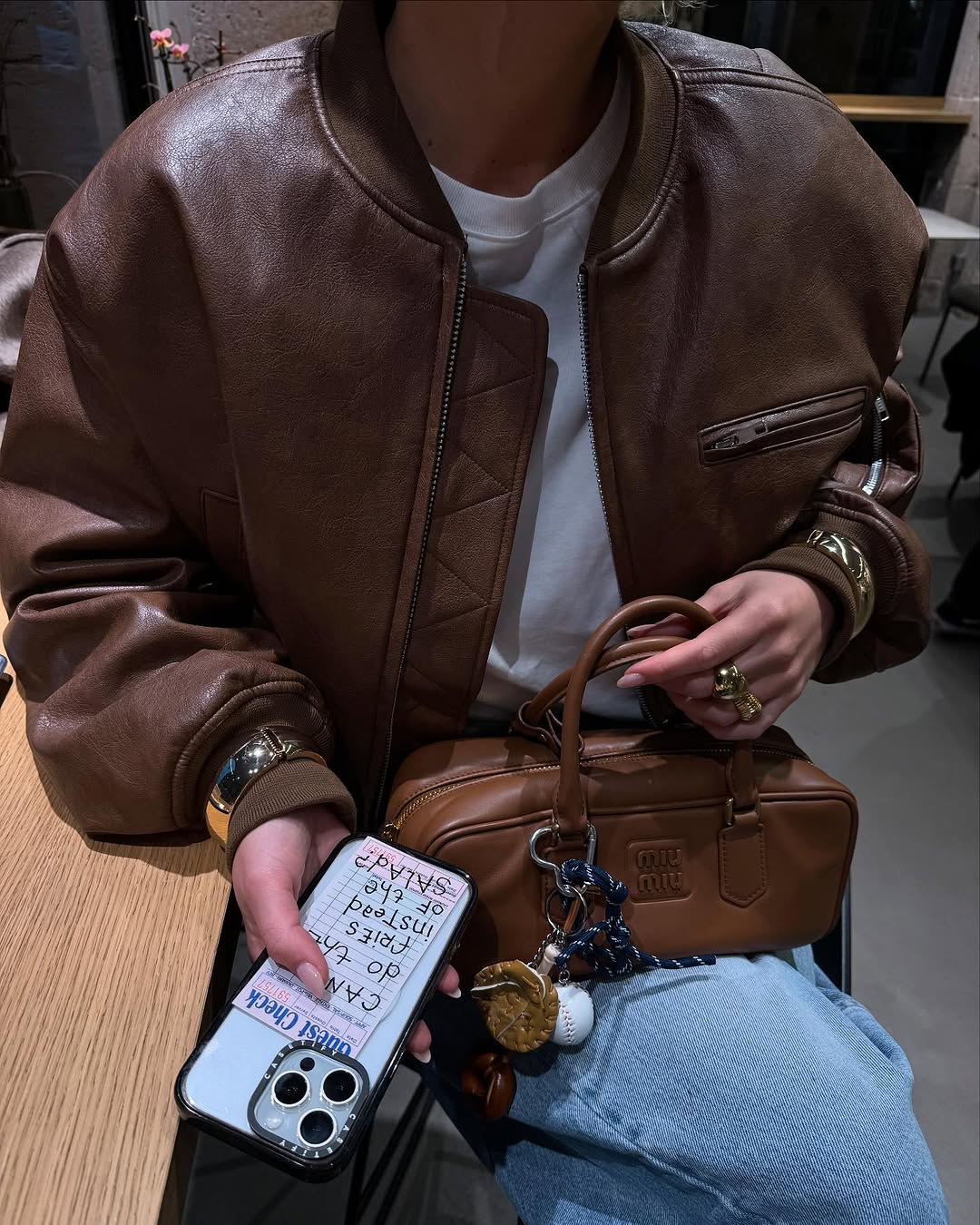 Cleo Leather Shoulder Bag