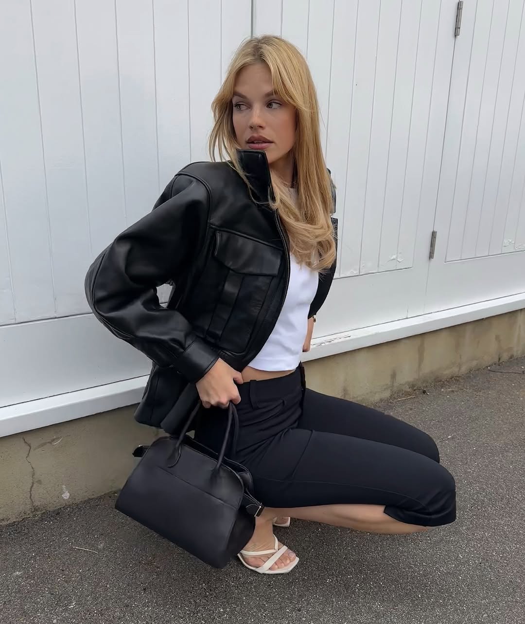Anya Leather Hand Bag